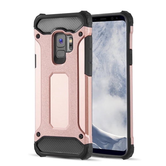 GSA Performance Dual Layer Hybrid Case for Samsung S9 - Rose Gold/Black