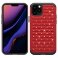 thumbnail image 1 of GSA Rhinestone Studded Hybrid Case for iPhone 11 Pro (5.8") - Red, 1 of 1