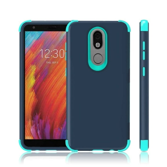 GSA Rubber Hybrid Case For LG Aristo 4 Plus/LG Escape+/K30 2019 Blue/Teal