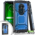 thumbnail image 1 of GSA Screw Metal Jacket Case for Motorola Moto G7 Play, XT1952 - Blue/Black, 1 of 1
