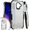 thumbnail image 1 of GSA Side Spine 2 For Samsung Galaxy A6 Clear & Black, 1 of 1