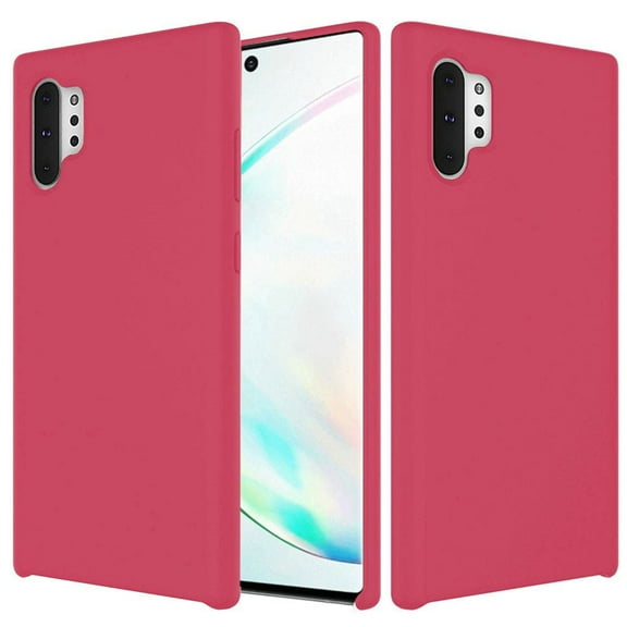 GSA Slim Silicone Candy Case for Samsung Galaxy Note 10 Plus - Rose Red