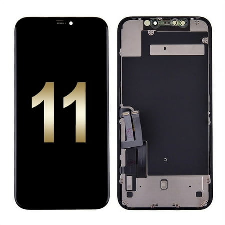 GSA Supreme Retina IPS LCD Display Digitizer Back Plate For iPhone 11
