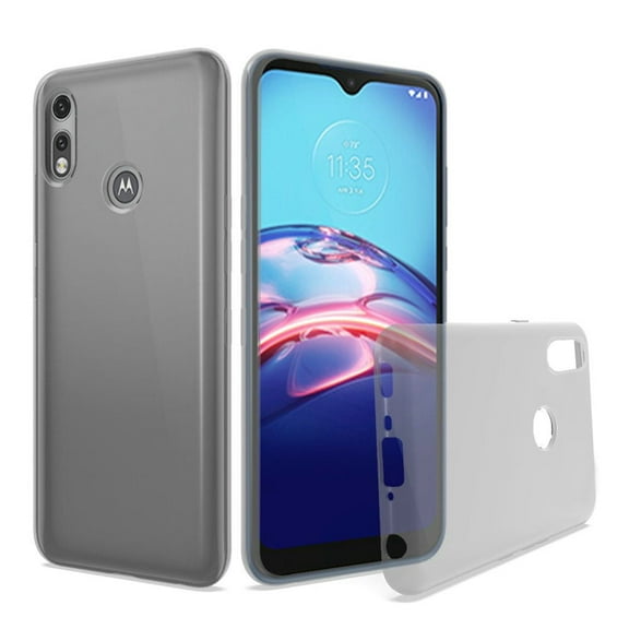 GSA TPU Gel Skin Flexible Case Cover For Motorola Moto E 2020 Clear