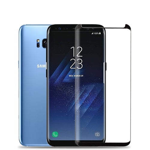 GSA Tempered Glass For Samsung Galaxy S8 Plus - Black Boarder