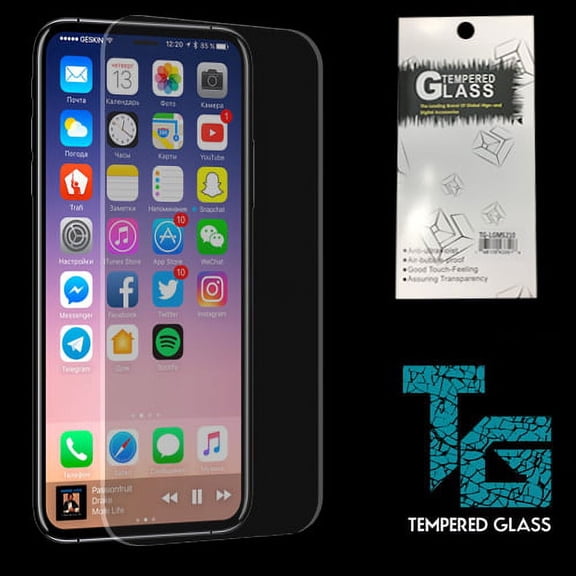 GSA Tempered Glass Screen Protector For iPhone X, XS & 11 PRO (5.8") - Clear