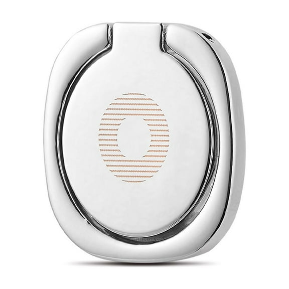 GSA Universal Metallic Ring Stand With Adhesive Back - Silver