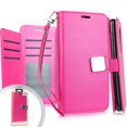 thumbnail image 1 of GSA Wallet Credit card Holder Magnetic Latch For Samsung Galaxy A6 Hot Pink, 1 of 1