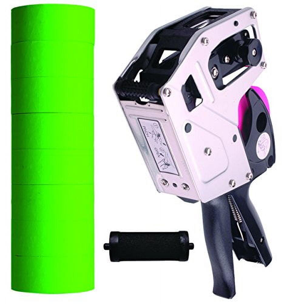 GSBB18 Price Marking & Dating Label Gun 8 Large Digits for Easy Data