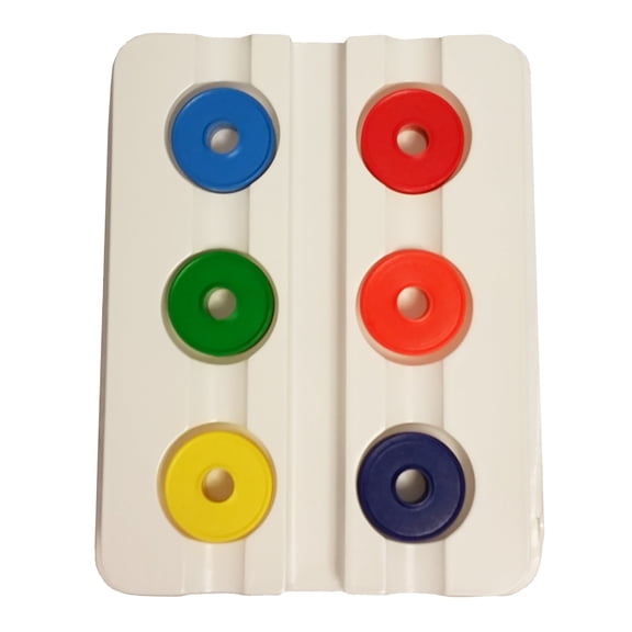 Plastic-Coated Magnetic Rings, Pack of 10 by Go Science Crazy