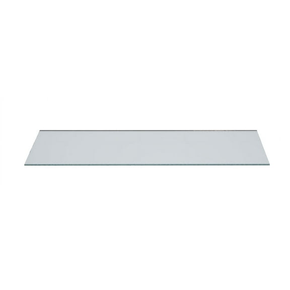 Mirror Rectangular Glass 2x6 inches with Silver Backing.