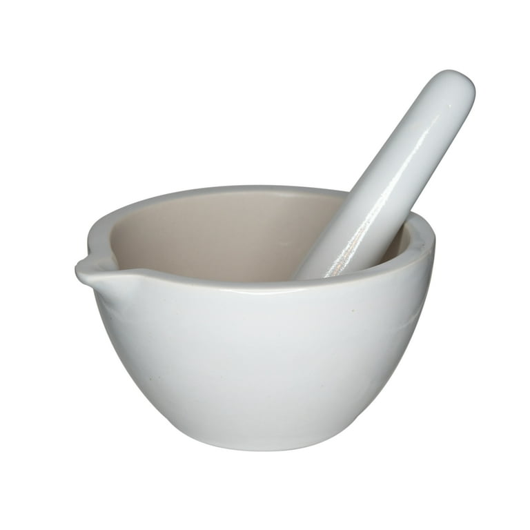 Porcelain Mortar & Pestle (Complete set of 3 sizes, FREE SHIPPING