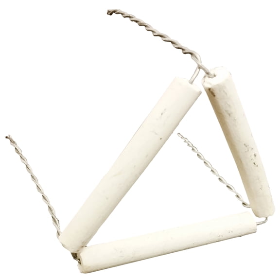 Clay Triangle, 2.5 in. Sides, Pack of 12 by Go Science Crazy