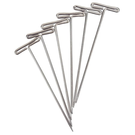 Dissecting Pins-Plated Steel, T-Shaped, 2 in., 1/2 Pound Box by Go Science Crazy