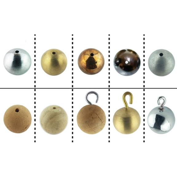 Physics Balls Set - Drilled and Hooked Balls by Go Science Crazy