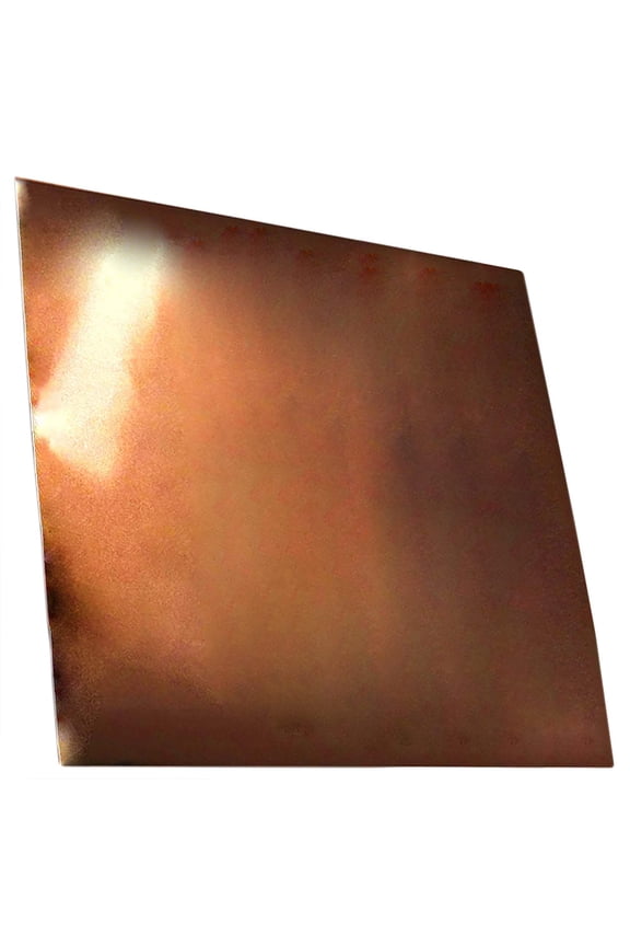 Electrode Material, Copper Sheet, 30 Gauge or 10Mil. Size 12 inches square.