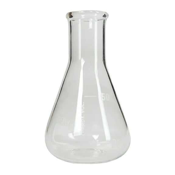 GSC International EF50 Erlenmeyer Flask, Standard Neck, 50ml