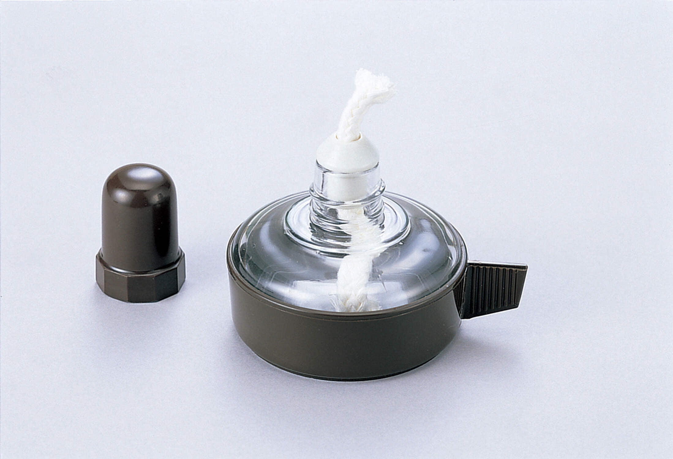 Burner Micro Size with Cap and Stand.  Made by Narika Corporation.
