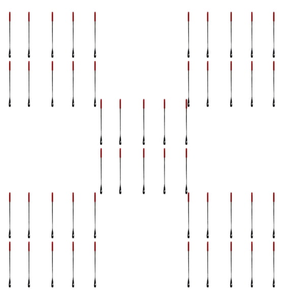 Semi-Micro Spoon or Spatula with Plasticized Handle. Pack of 50.