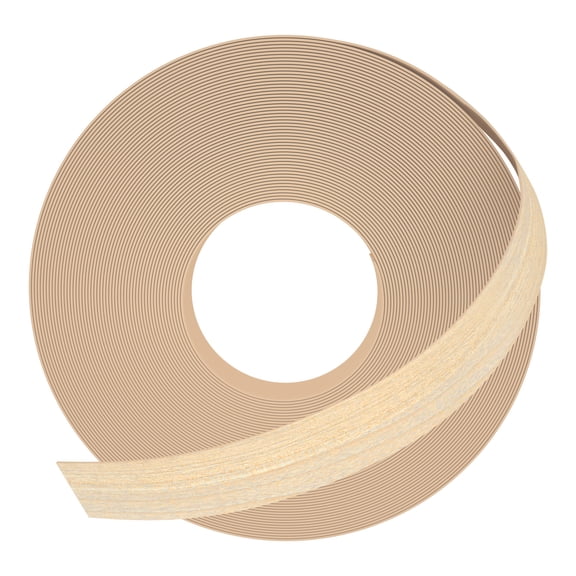 GSCIT Club Maple Edge Banding, 1 inch x 250ft roll of Veneer Wood Edge Banding Pre-glued Flexible, Real Wood Tape Banding for Cabinet Repair Furniture Restoration