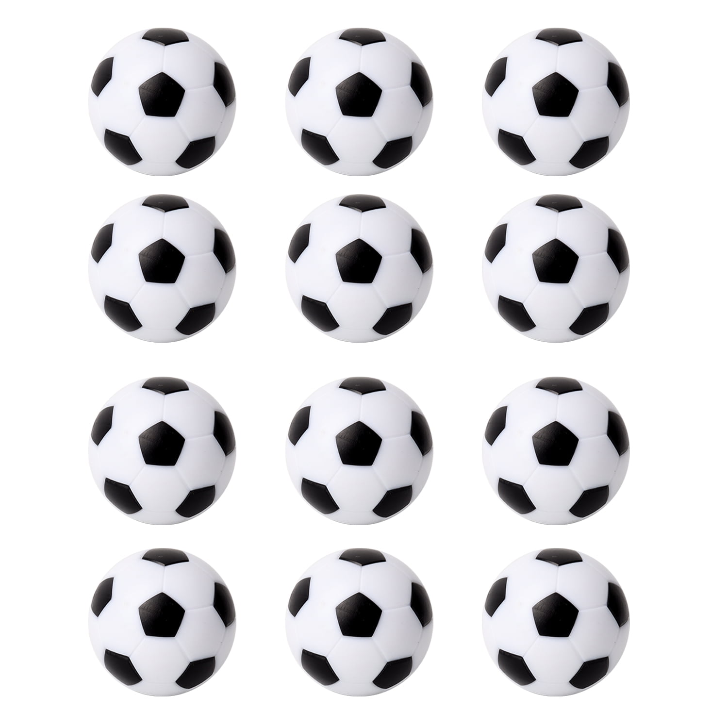 GSE 12Pack White Foosball Replacement Balls, 36mm Regulation Size