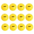 thumbnail image 1 of GSE Games & Sports Expert 12-Pack Outdoor Pickleball Balls Set. Standard 40 Holes Pickleball Ball Meet USAPA Standard Yellow, 1 of 7