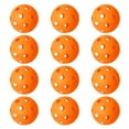 thumbnail image 1 of GSE Games & Sports Expert 12-Pack Plastic Practice Baseballs, Training Baseballs for All Skill Levels.(Orange), 1 of 7