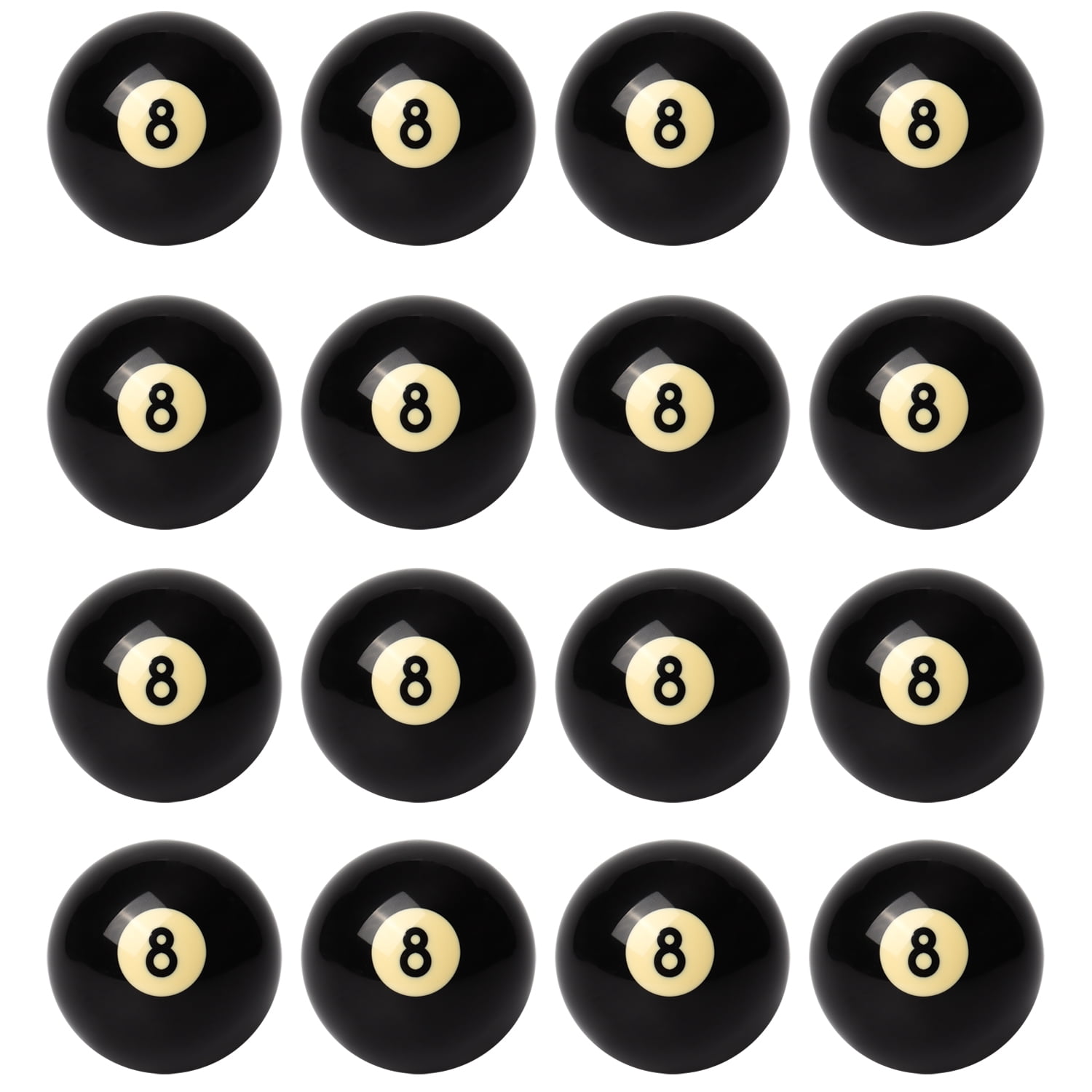  Generations Gameroom 1-1/2 Mini Pool Ball Individual  Replacement - #8 Ball : Sports & Outdoors