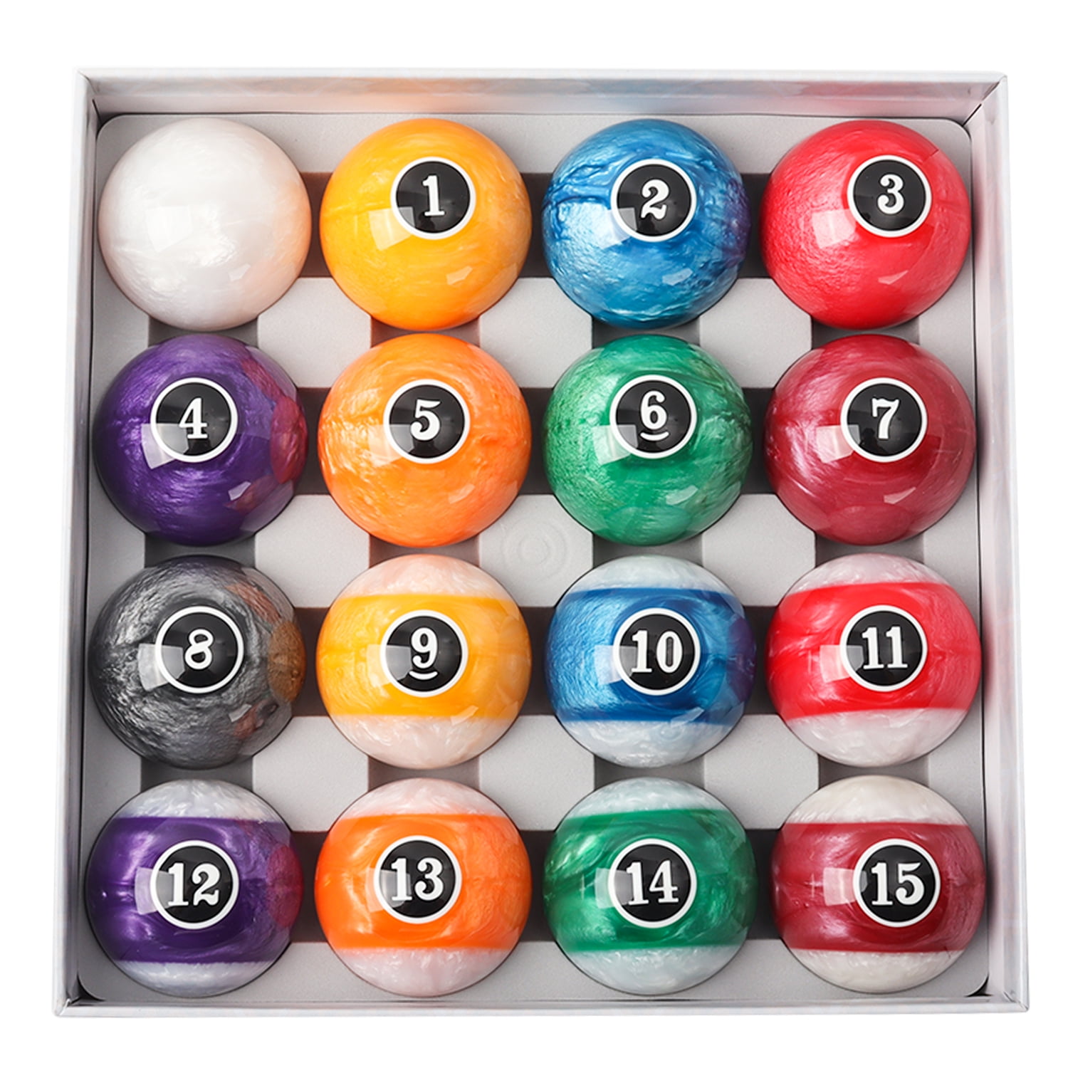 Eight balls pool table Billiard snooker indoor 8 ball games cue ball -  Sports Equipment - 1061479283