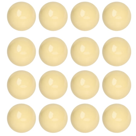 GSE Games & Sports Expert 2-1/4" Regulation Size Pool Cue Ball. Replacement Billiard Cue Ball for Billiard Pool Tables 16-Pack