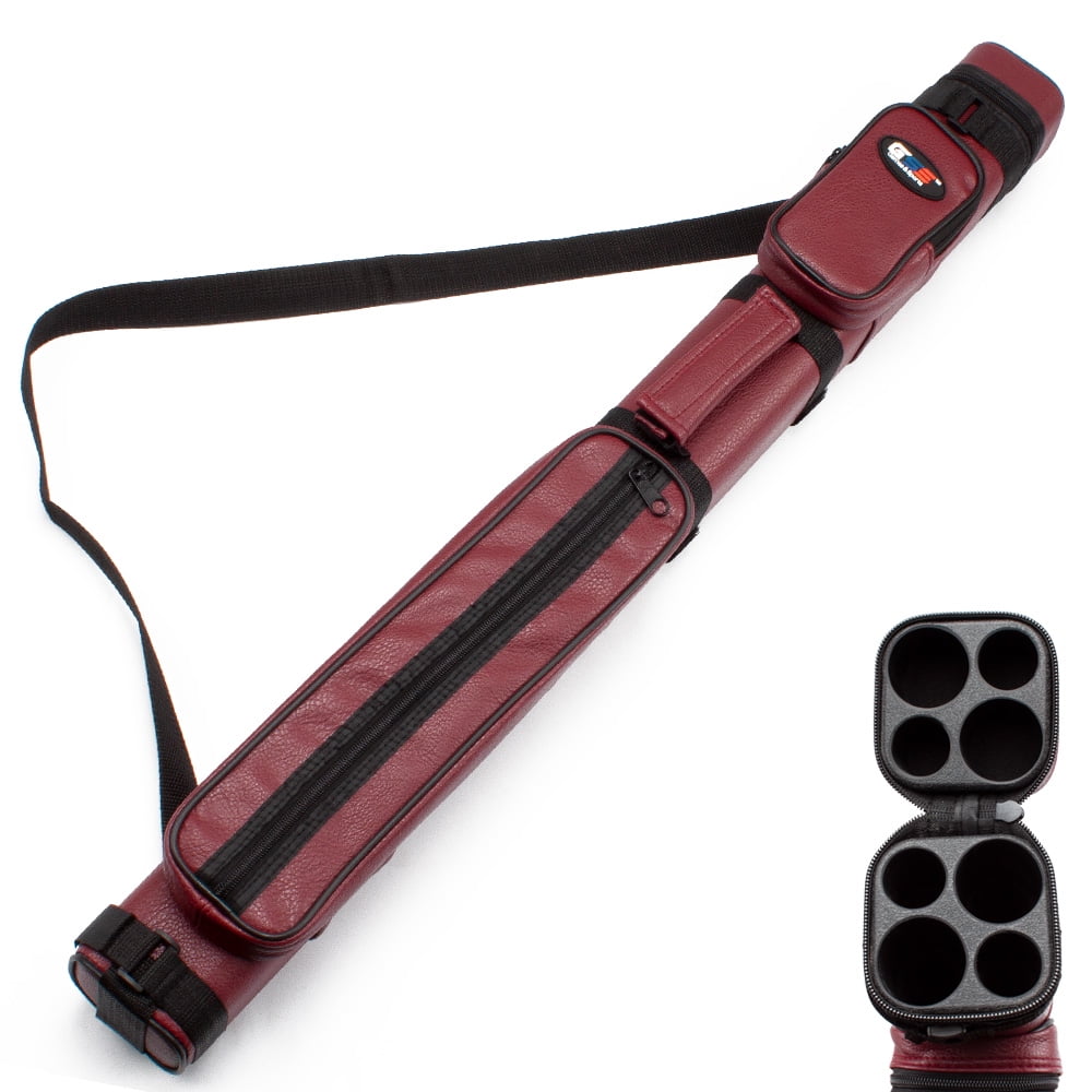 GSE Games & Sports Expert 2x2 Hard Square Billiard Cue Case. Pool Cue