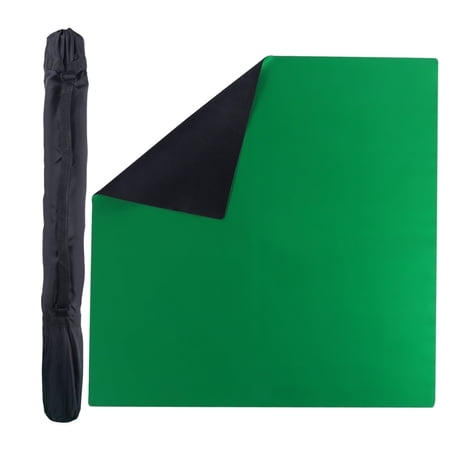 GSE Games & Sports Expert 32" x 32" Anti-Slip Mahjong Cover Mat with Carry Bag, Poker & Domino Card Game Cover Mat, Tabletop Board Game Mat - Green