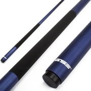 GSE Games & Sports Expert 58" 2-Piece Fiberglass Graphite Composite Billiard Pool Cue Stick for Commercial, Bar and House Use (Matte Blue,18-21oz Available)