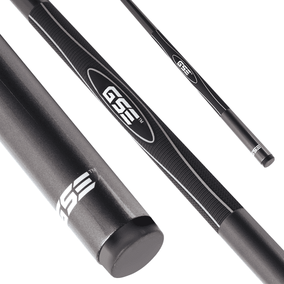 GSE Games & Sports Expert 58" 2-Piece Fiberglass Graphite Composite Billiard Pool Cue Stick for Commercial, Bar and House Use (Several Colors Available)