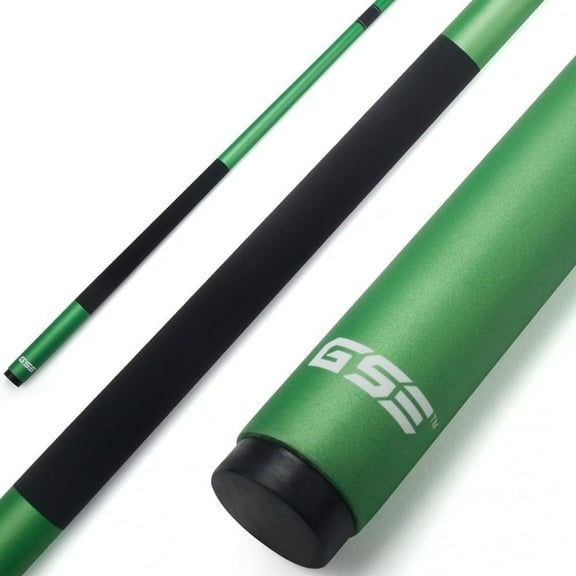GSE Games & Sports Expert 58" 2-Piece Fiberglass Graphite Composite Billiard Pool Cue Stick for Commercial/Bar & House Use