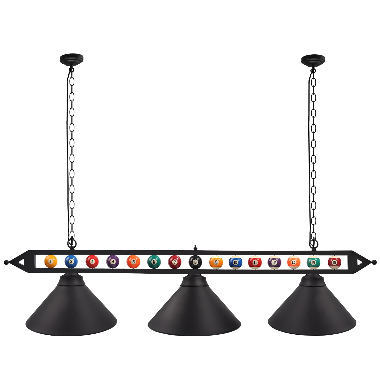 GSE Games & Sports Expert 59" Hanging Billiard Pool Table Light with