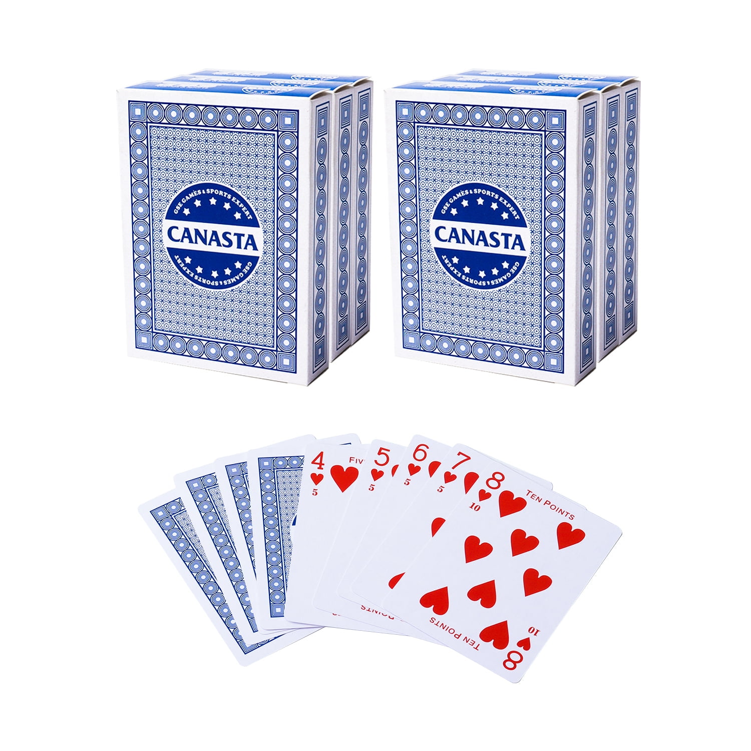 Toy Time Jumbo 8x11 Deck of Playing Cards
