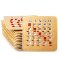 thumbnail image 1 of GSE Games & Sports Expert Bingo Cards, 5-Ply Stitched Shutter Bingo Cardboard with Fingertip Shutter Sliding Window for Bingo Game (25 Pack), 1 of 6