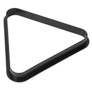 GSE Games & Sports Expert Black Plastic Billiard Ball Rack. 8 Ball Triangle Pool Ball Rack for 2-1/4" Pool Balls