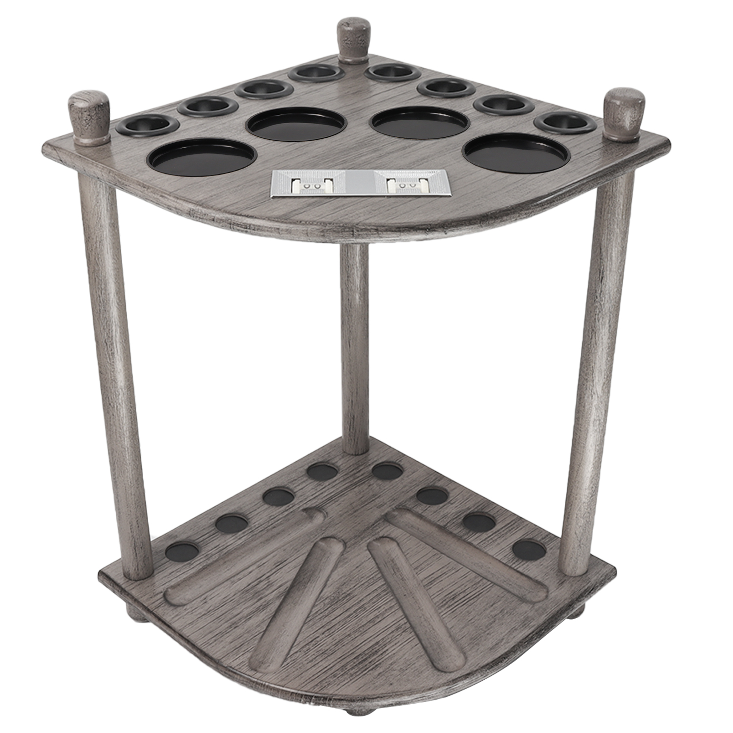 GSE Games & Sports Expert CornerStyle Floor Stand Billiard Pool Cue