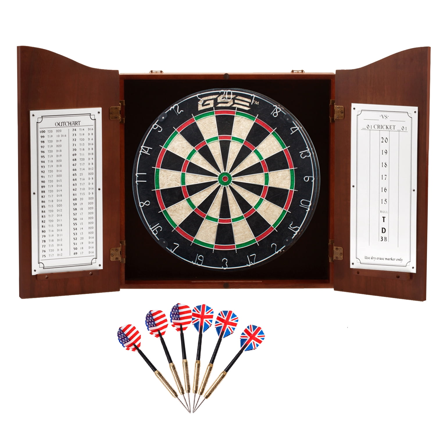 Trademark 20.5 in. Seattle Super Sonics Hardwood Classics NBA Wood Dart  Cabinet Set NBA7000HC-SSS - The Home Depot