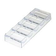 GSE Games & Sports Expert Poker Chip Tray, Poker Chip Holder for Casino Poker Chips, Each Holds 100 Chips (1-Pack)