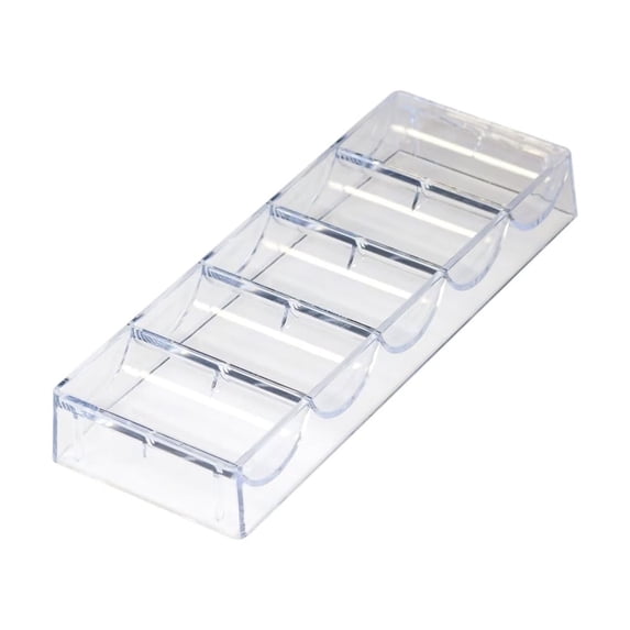 GSE Games & Sports Expert Poker Chip Tray, Poker Chip Holder for Casino Poker Chips, Each Holds 100 Chips (1-Pack)