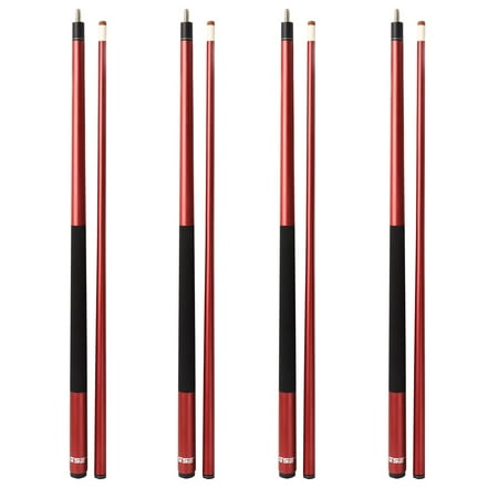 GSE Games & Sports Expert Set of 4 58" Fiberglass Graphite Composite Billiard Pool Cue Sticks for Commercial, Bar and House Use (4 Colors,18-21oz Available) price history and forecast - GSE Games & Sports Expert GB-104RED