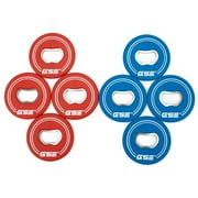 GSE Games & Sports Expert Set of 8 Replacement Washers with Bottle Opener. Great for Washer Toss Game, Pitching Lawn Game, Barbecues, Parties