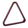 thumbnail image 1 of GSE Games & Sports Expert Solid Wood Billiard Pool Ball Rack. 8-Ball Triangle Billiard Ball Rack for 2-1/4" Pool Balls - Mahogany, 1 of 8