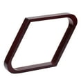 thumbnail image 1 of GSE Games & Sports Expert Solid Wood Billiard Pool Ball Rack. 9-Ball Diamond Billiard Ball Rack for 2-1/4" Pool Balls - Mahogany, 1 of 8