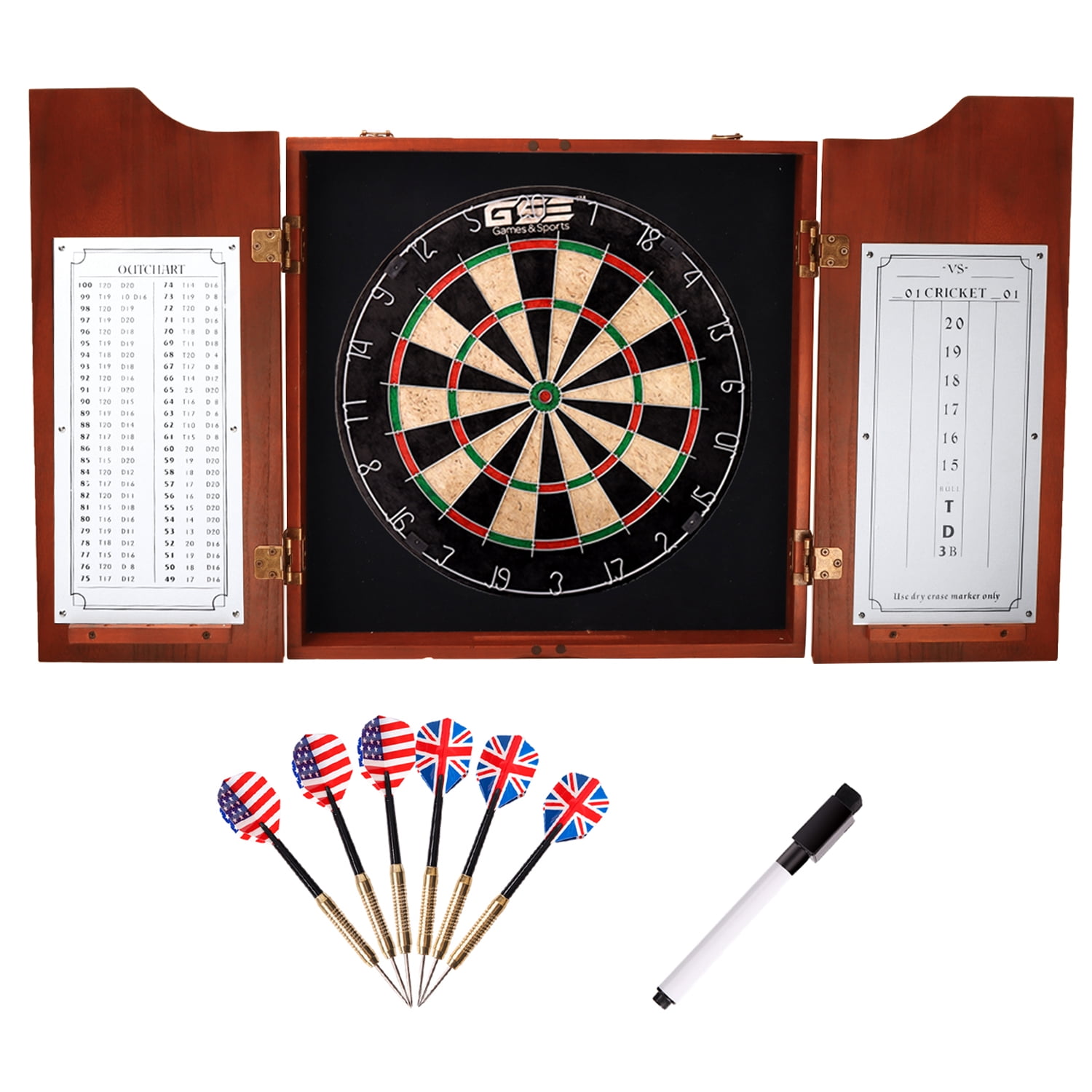GSE Games & Sports Expert 2-in-1 Shuffleboard and Curling Tabletop Game Set