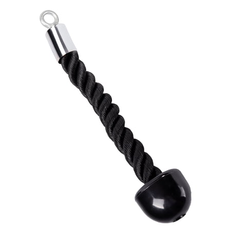 GSE Games & Sports Expert Tricep Pull Down Attachment, Heavy Duty Tricep Rope for Gym Training, Cable Machine Attachment for Home Exercise
