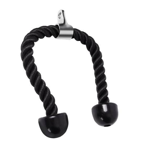 GSE Games & Sports Expert Tricep Pull Down Attachment, Tricep Rope for  Strength Training, Gym Exercise ﻿